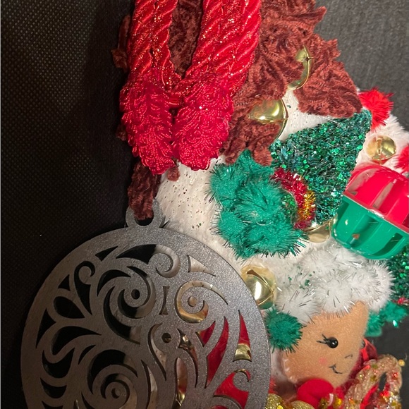 KEEPSAKE (Handcrafted) Luxury One-Of-A-Kind Christmas Stocking (Fur Babies) - Picture 7 of 9
